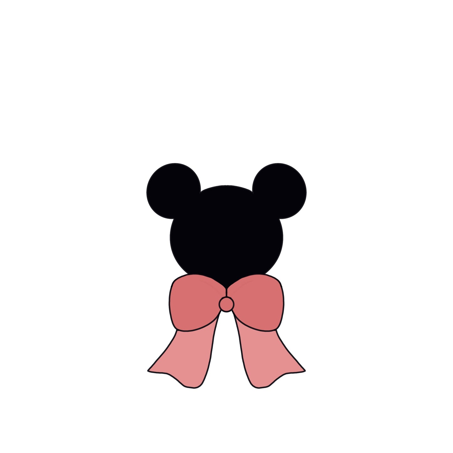 micky with bow