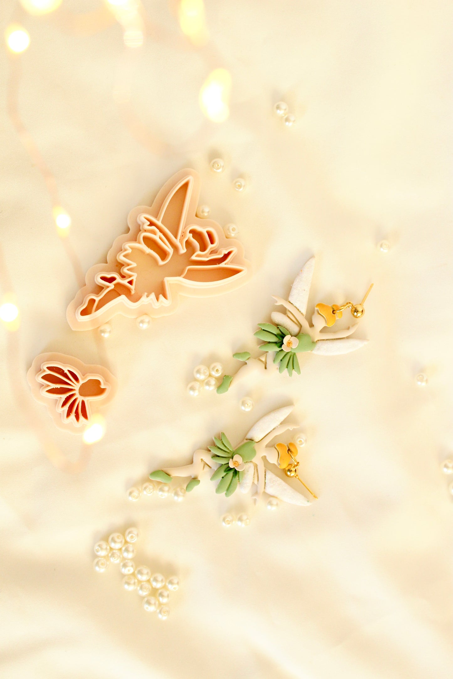 Neverland fairy ballerina cutter , set of 2 cutters