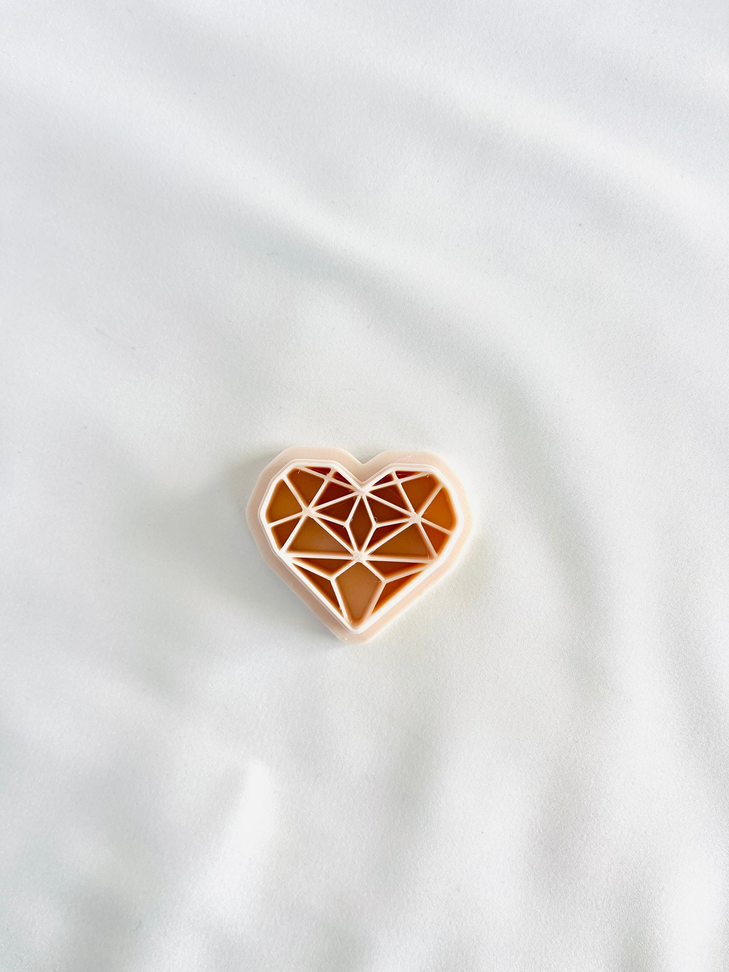 Diamond cut heart