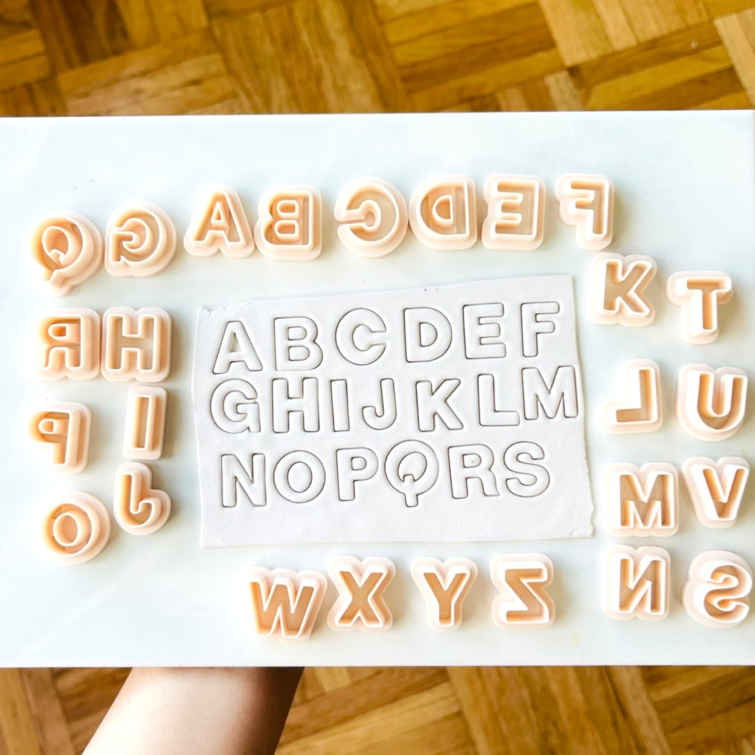 Alphabet cutter set