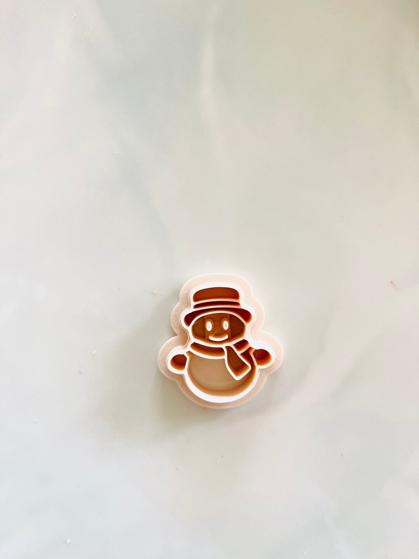 Snow man embossed cutter #2