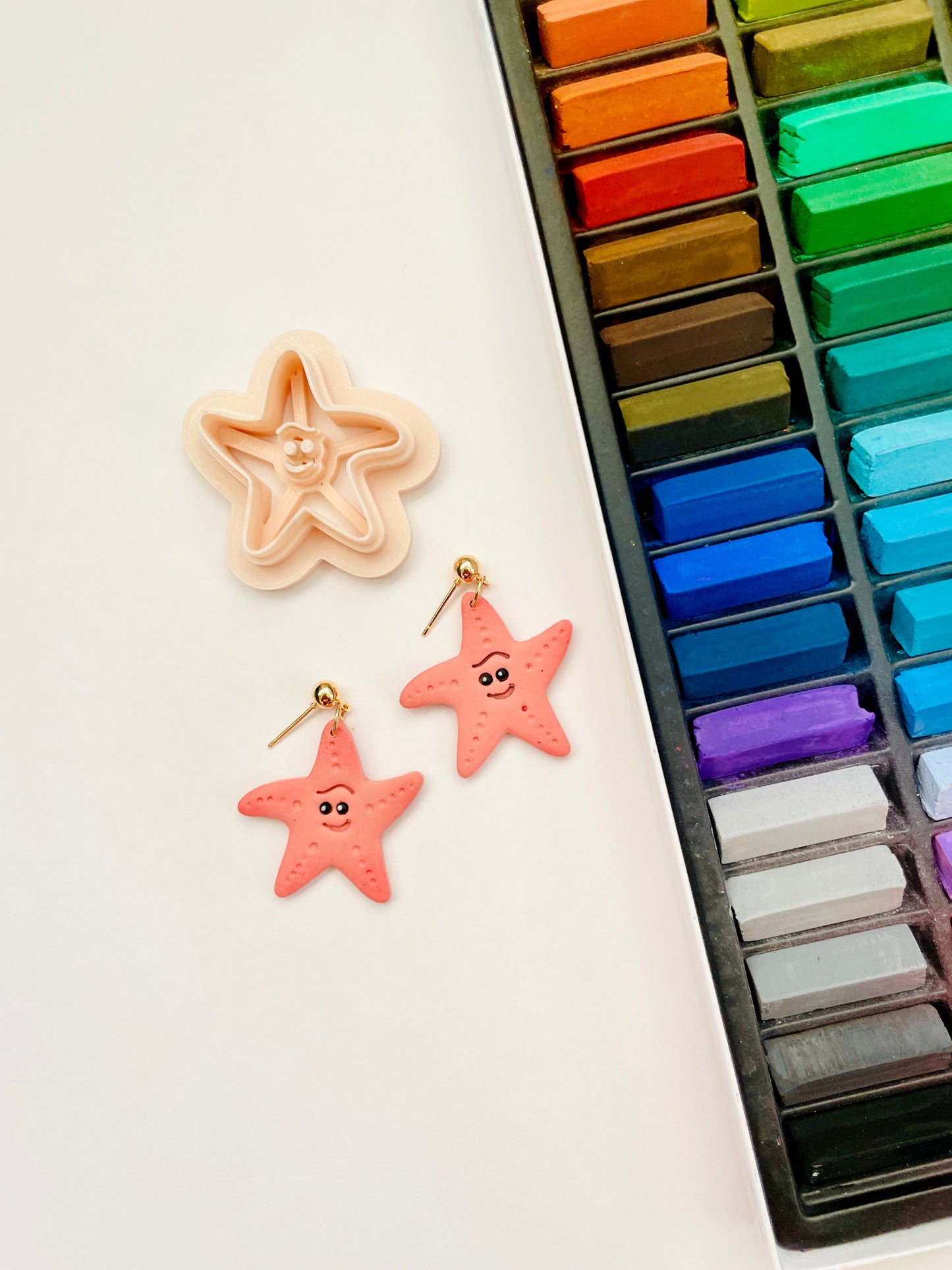 Peach starfish cutter
