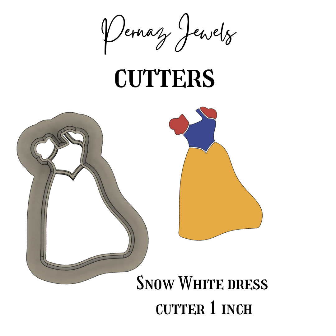 snow white dress cutter princess dress cutter
