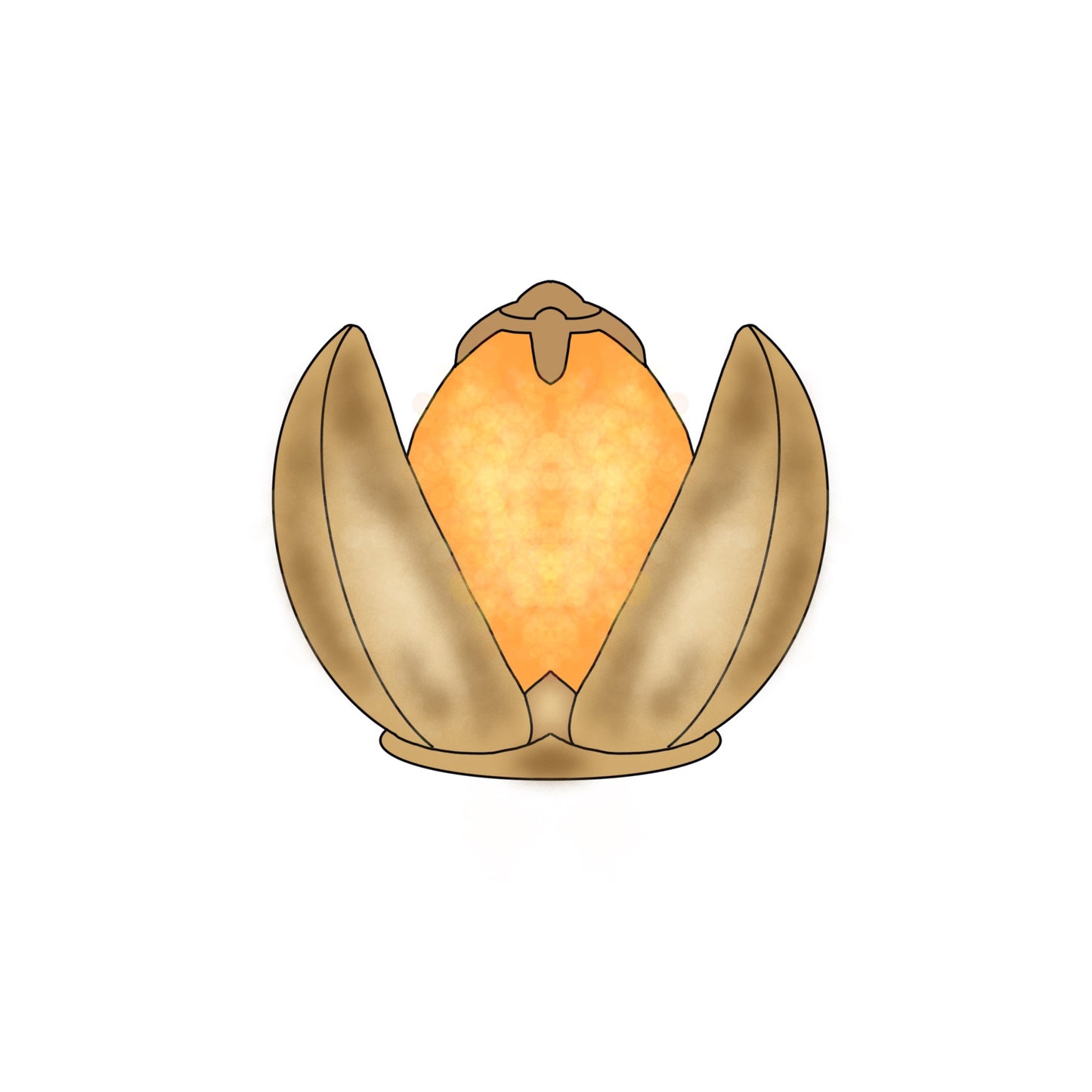 Golden egg cutter