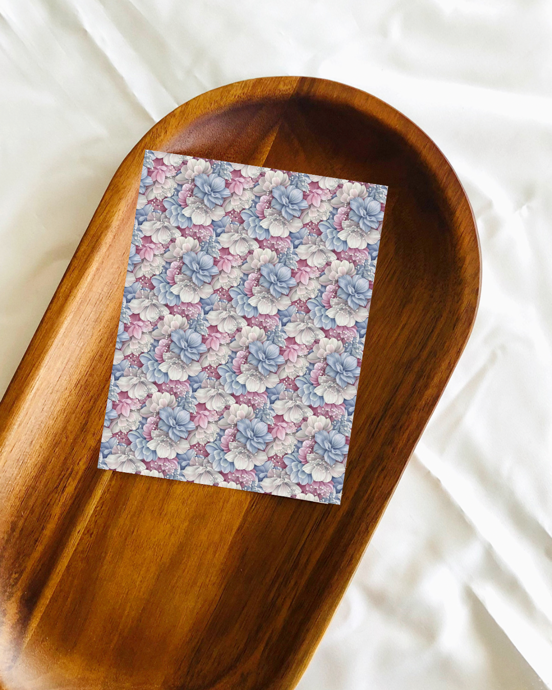 Floral dark theme transfer sheets