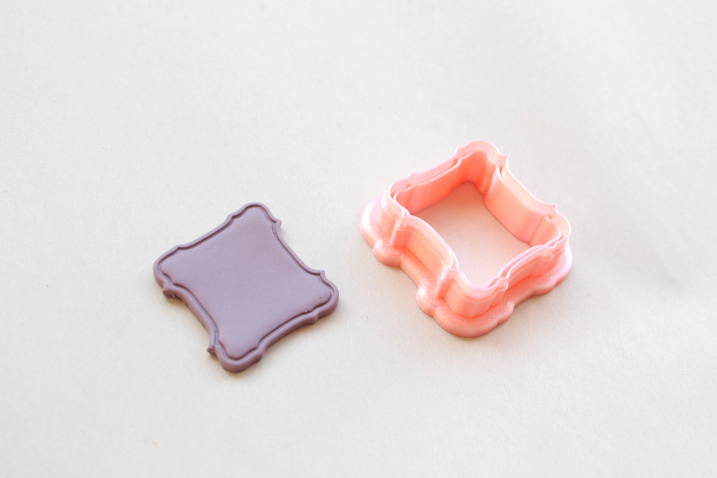 Bella embossed clay cutter | elegant shape no.1 cutters