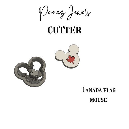 Canadian flag mouse