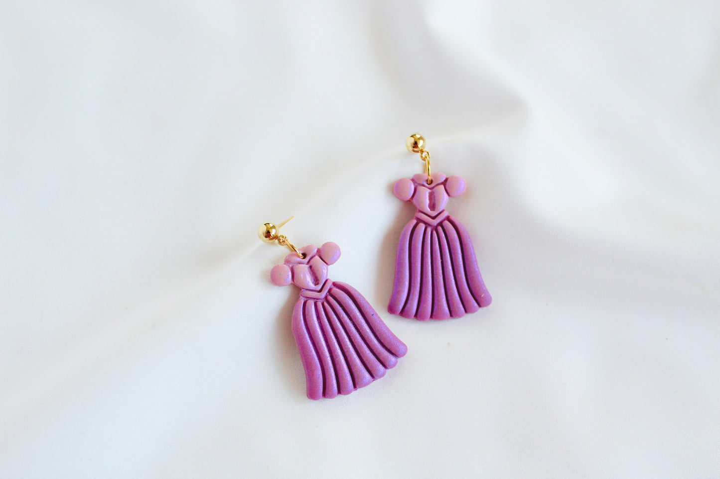 Rapunzel dress earrings