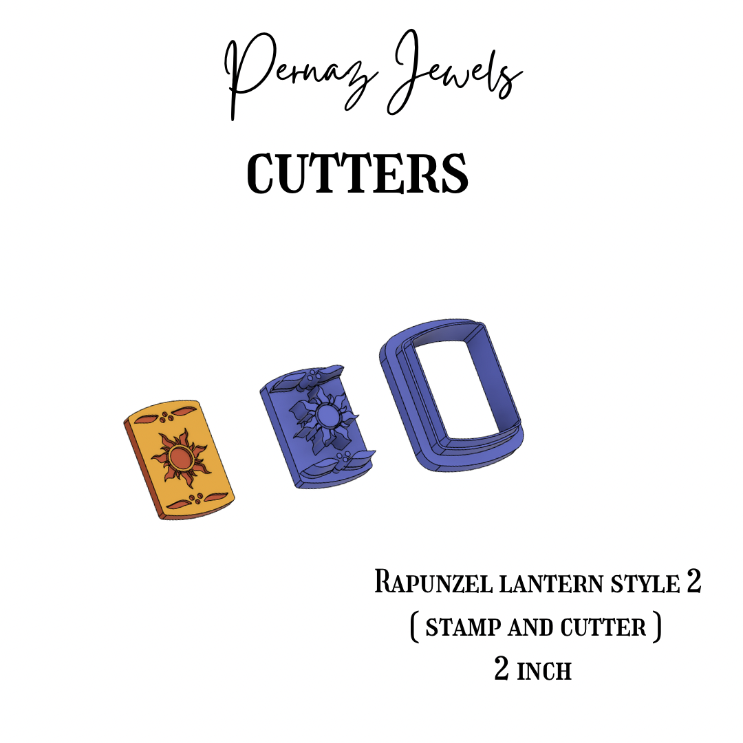 Lost princess lantern stamp cutter