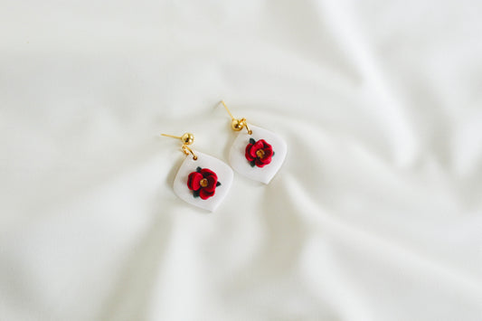 Elegant Christmas earrings