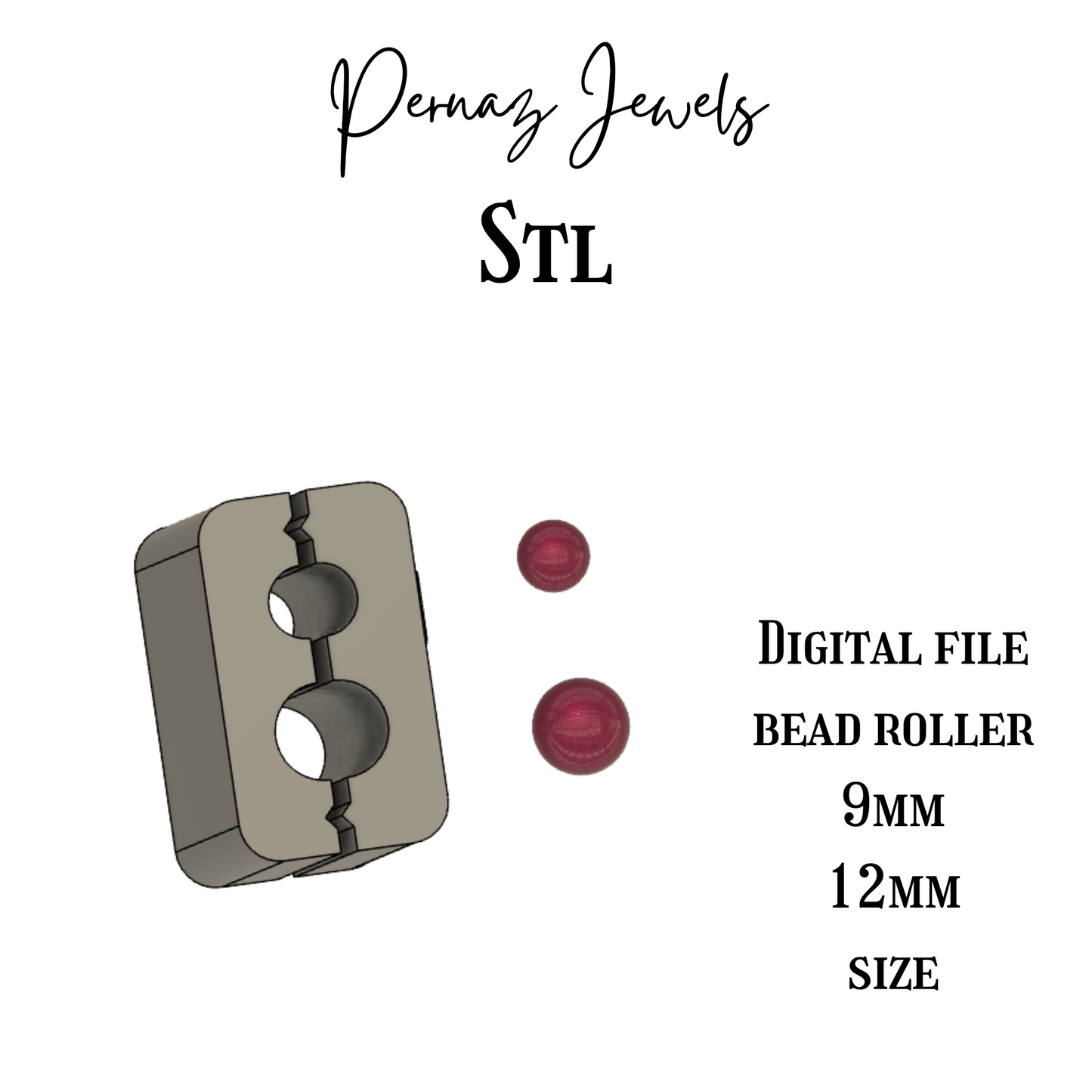 CIRCLE BEAD ROLLER STL FILE