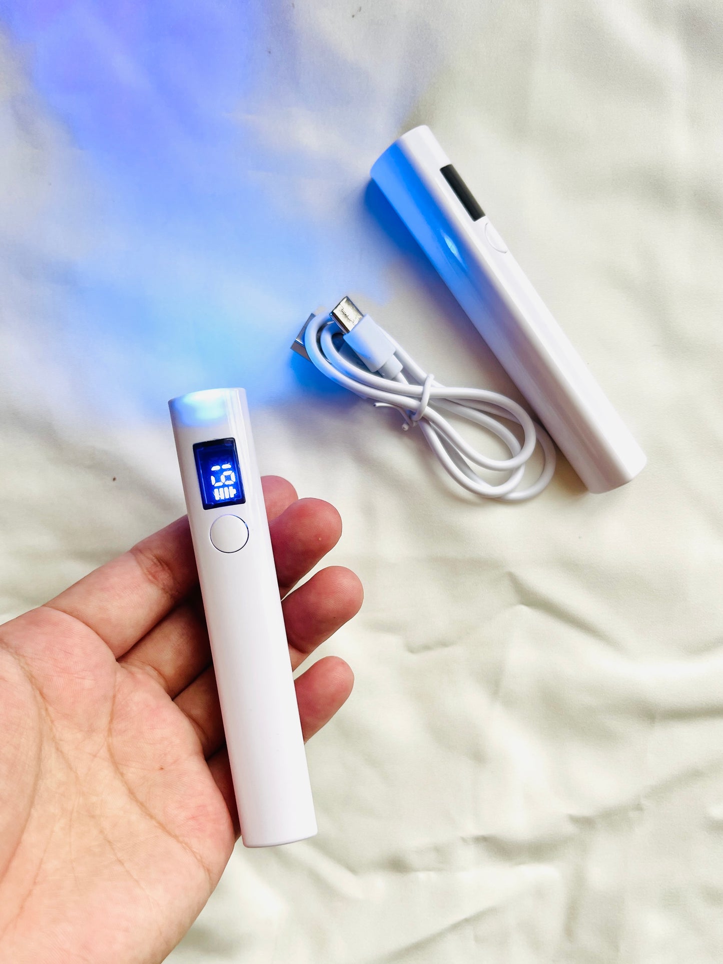 Uv resin light pen chargeable