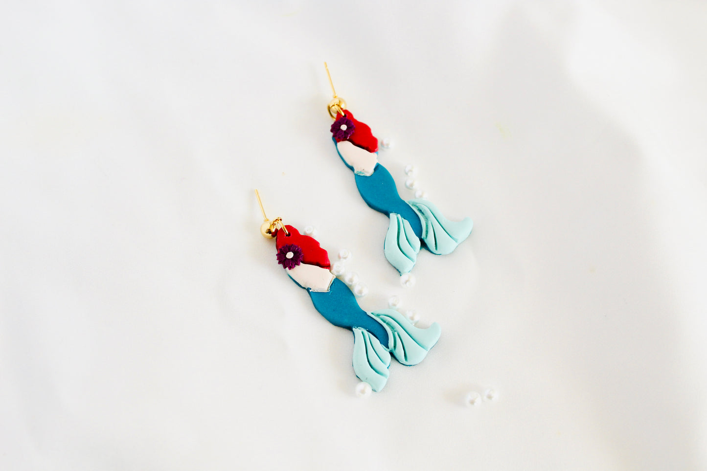 Ariel mermaid earrings no2