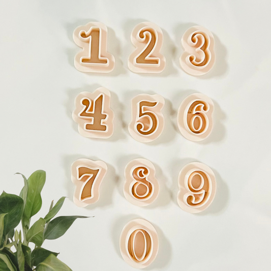 Fancy number Cutters set