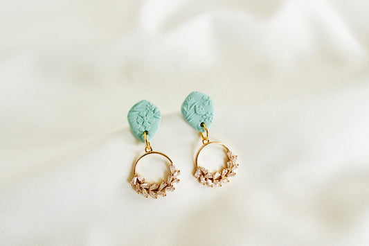 Jasmine statement earrings