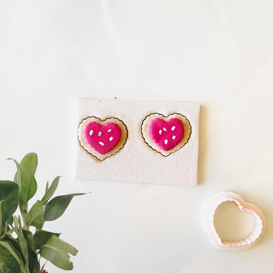 valentine heart cookie cutter 2 set cutter