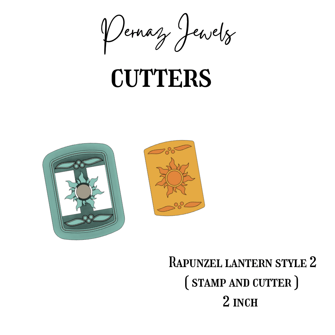 Lost princess lantern stamp cutter