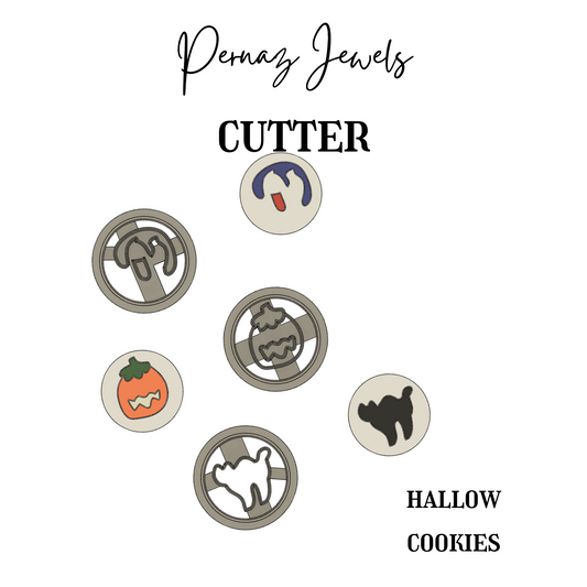 (Copy) Halloween cookies set ( 3 cutter set )