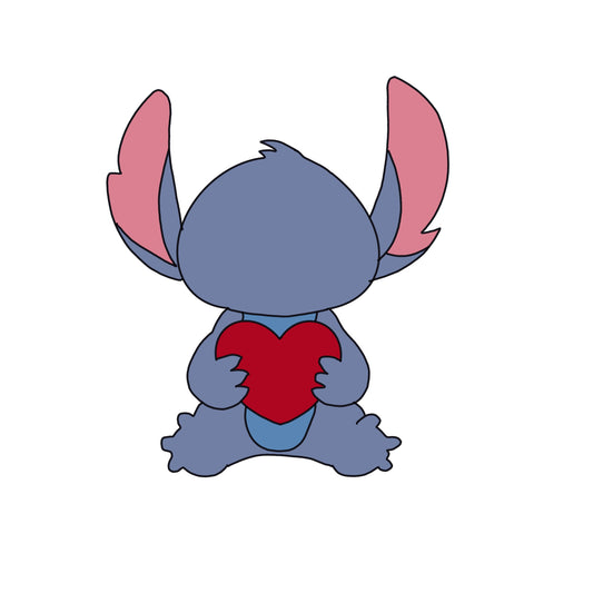 cute alien with heart cutter #cawh1