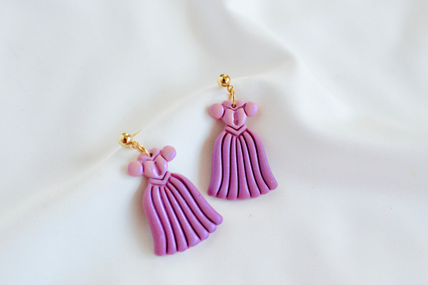 Rapunzel dress earrings