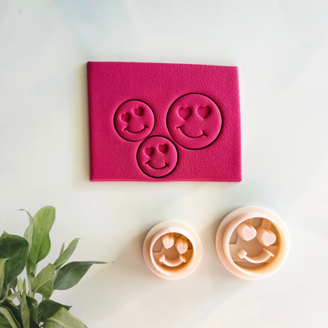 Love smiley cutter | Valentine smiley cutter