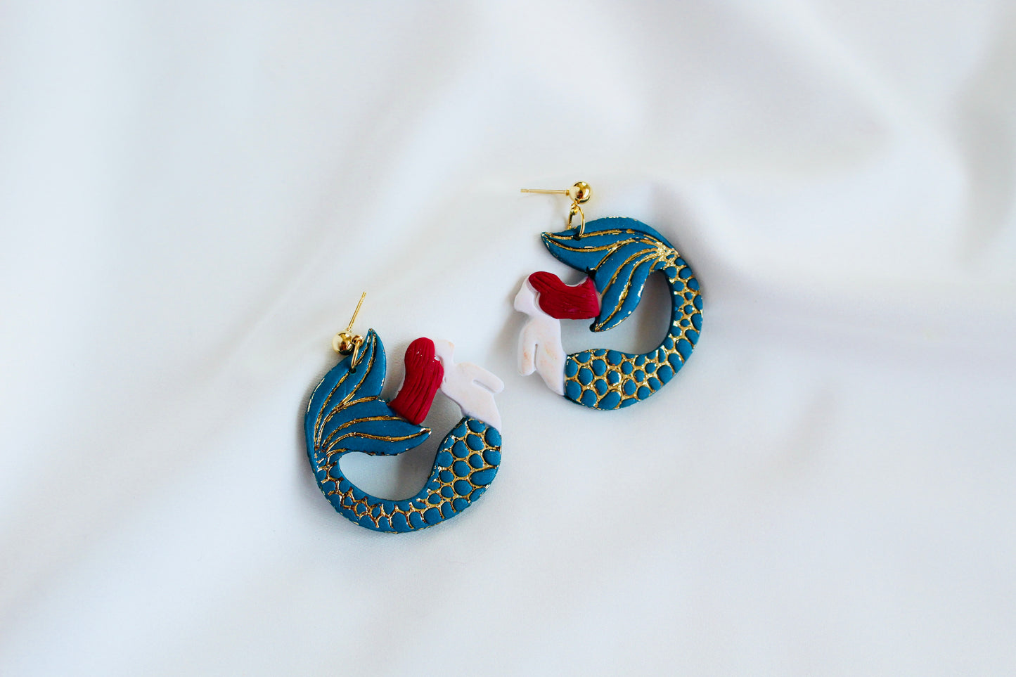 Ariel mermaid earrings