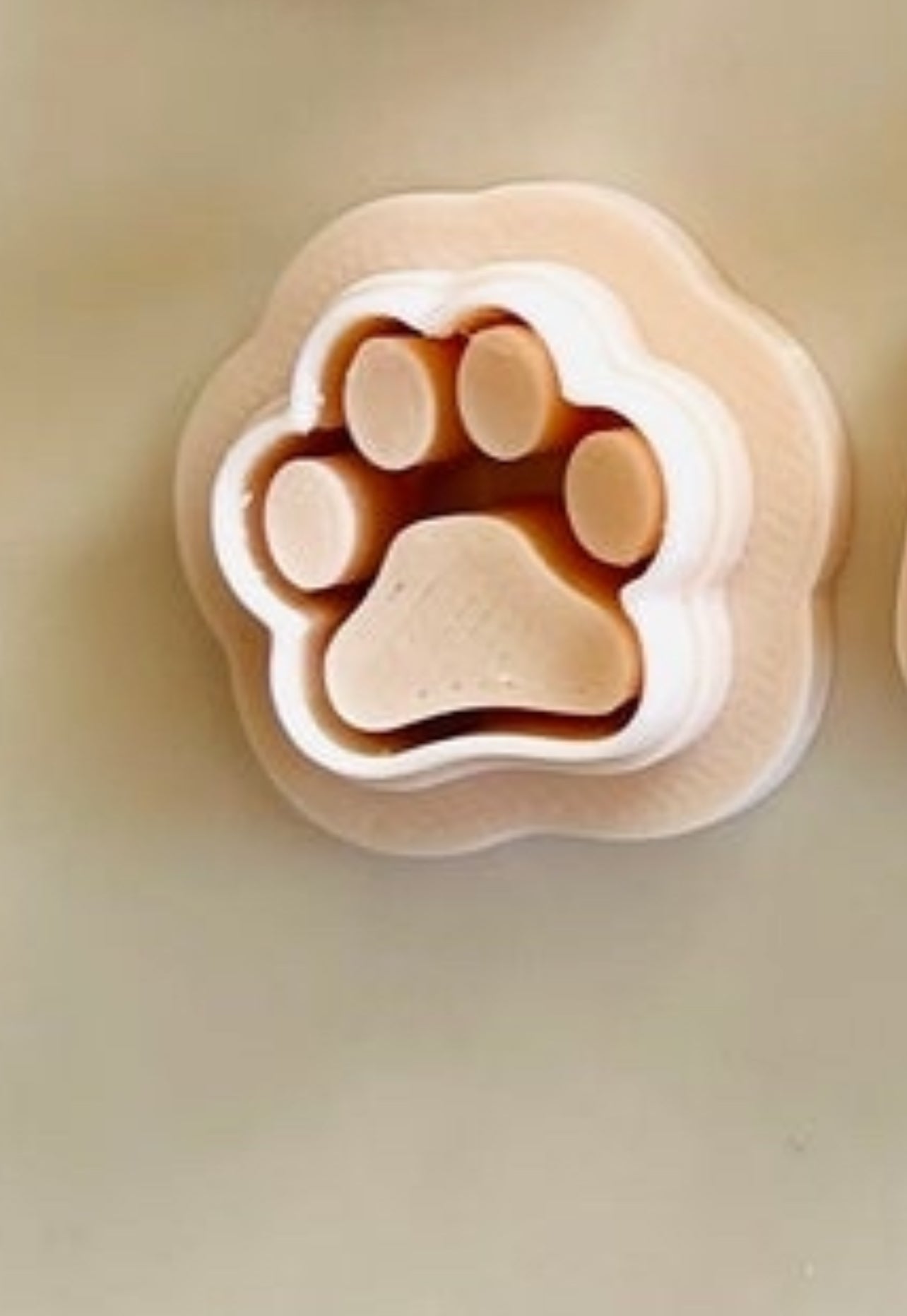 Paw print 3 inch cutter