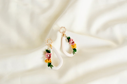 Avah elegant bridal earrings