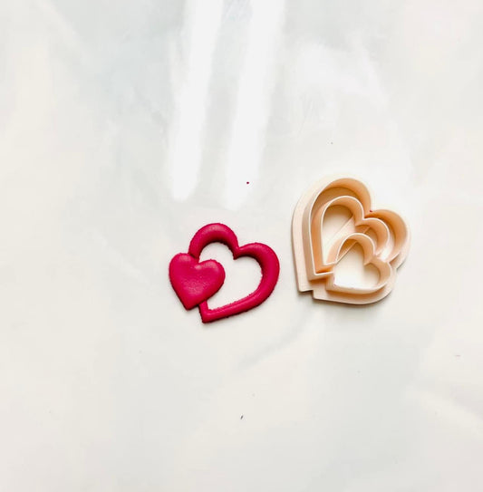 Heart cutout cutter | valentine heart cutter | vale cutter