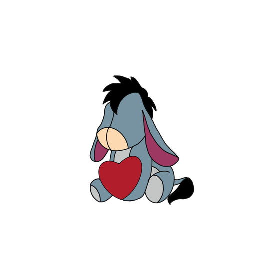 Eeyore valentine cutter