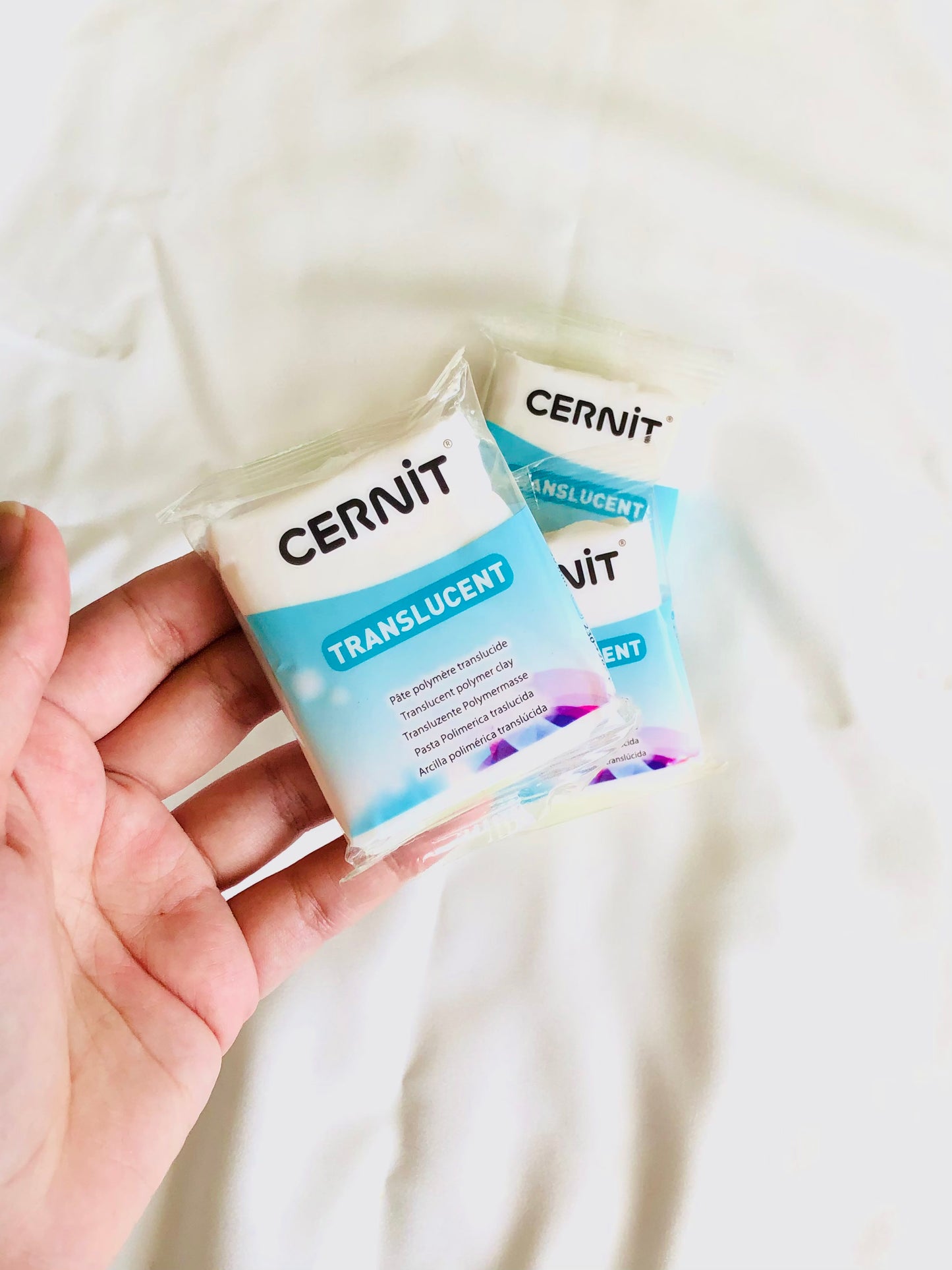 Cernit translucent clay 2 oz bar