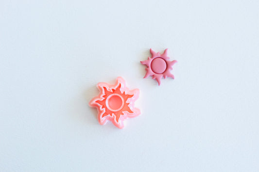 sun clay cutter / tangled sun cutter