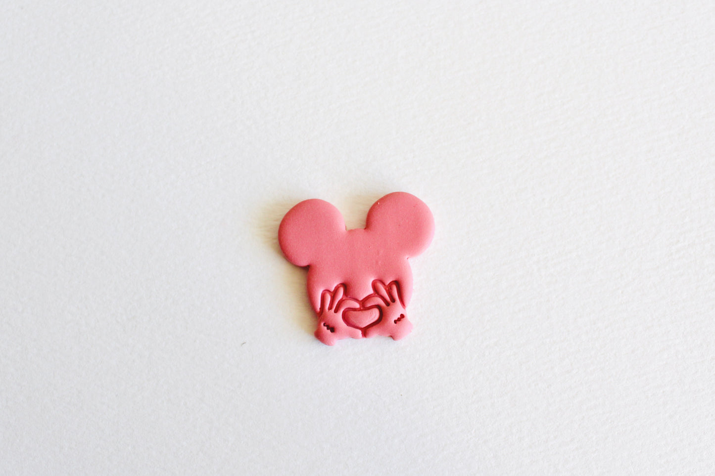 Mouse heart valentines cutters